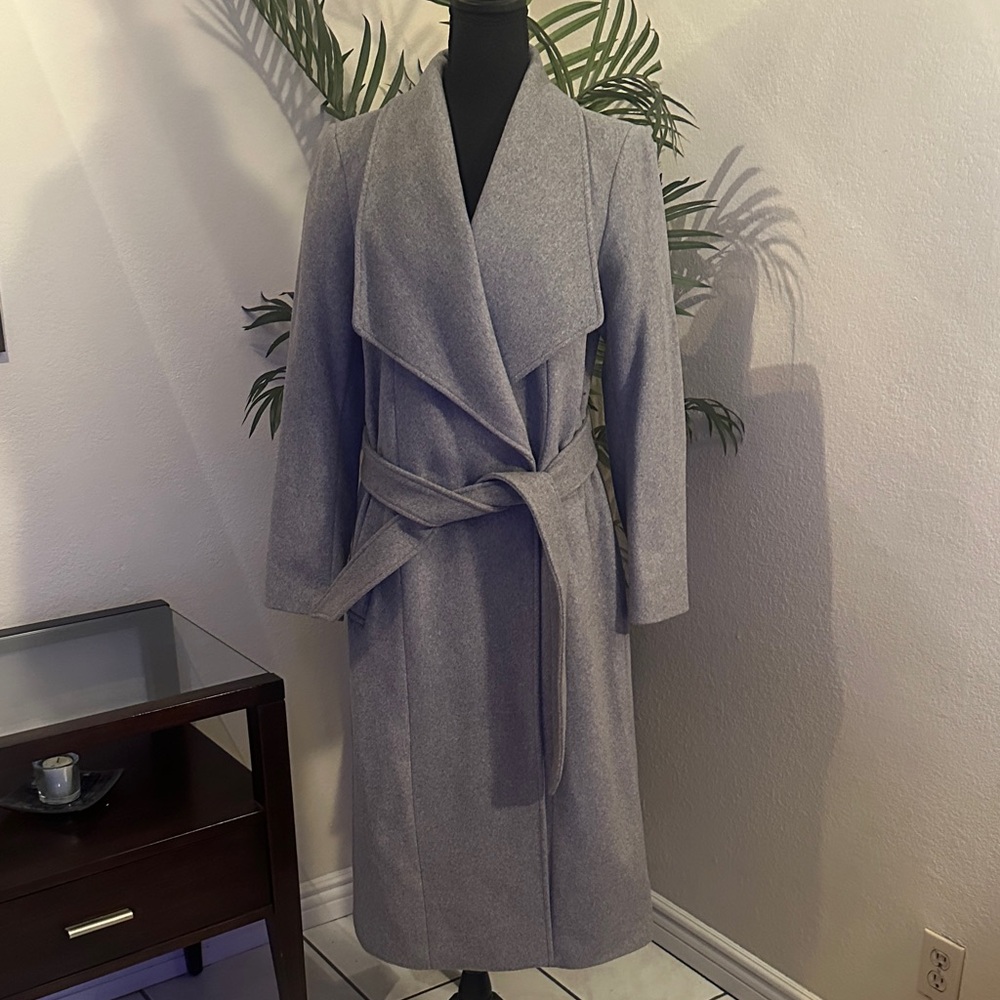 Express Sophisticated Gray Women's Long Coat